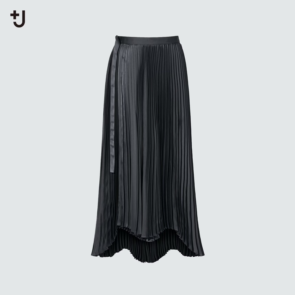 Uniqlo +J Pleated Wrap Long Skirt NWT